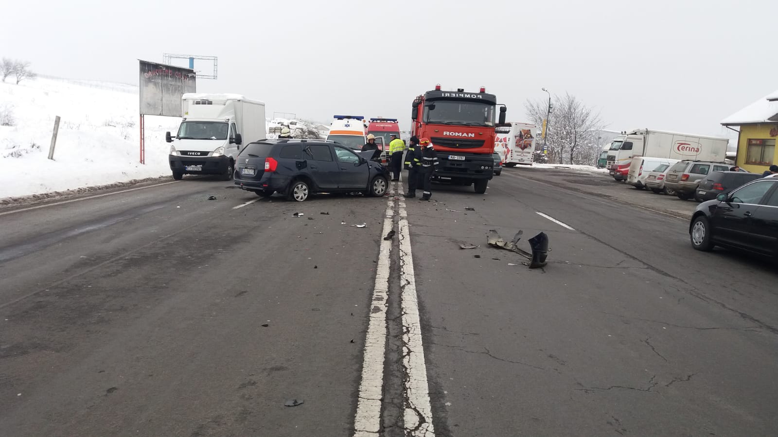 Politia Cluj revine cu detalii despre accidentul de la Turda