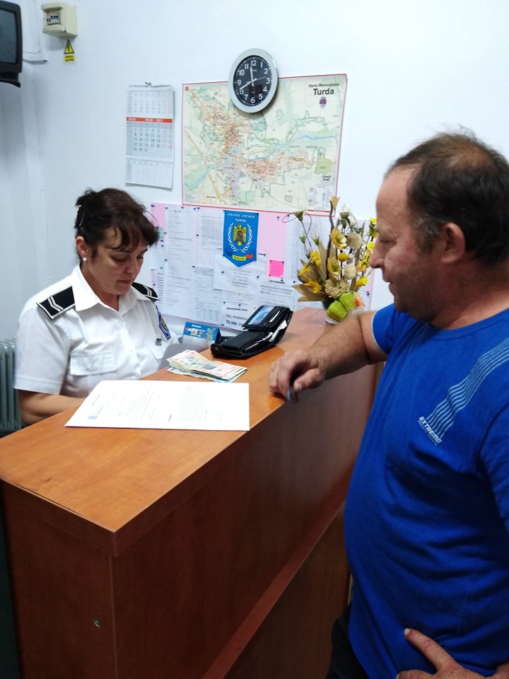 Poliția Locală Turda: „FELICITĂRI CETĂȚENILOR CU SPIRIT CIVIC !”