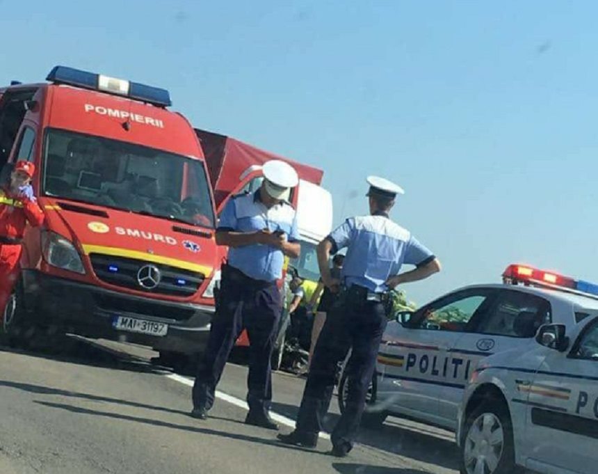 82 de ani, la volan – normal că a făcut accident