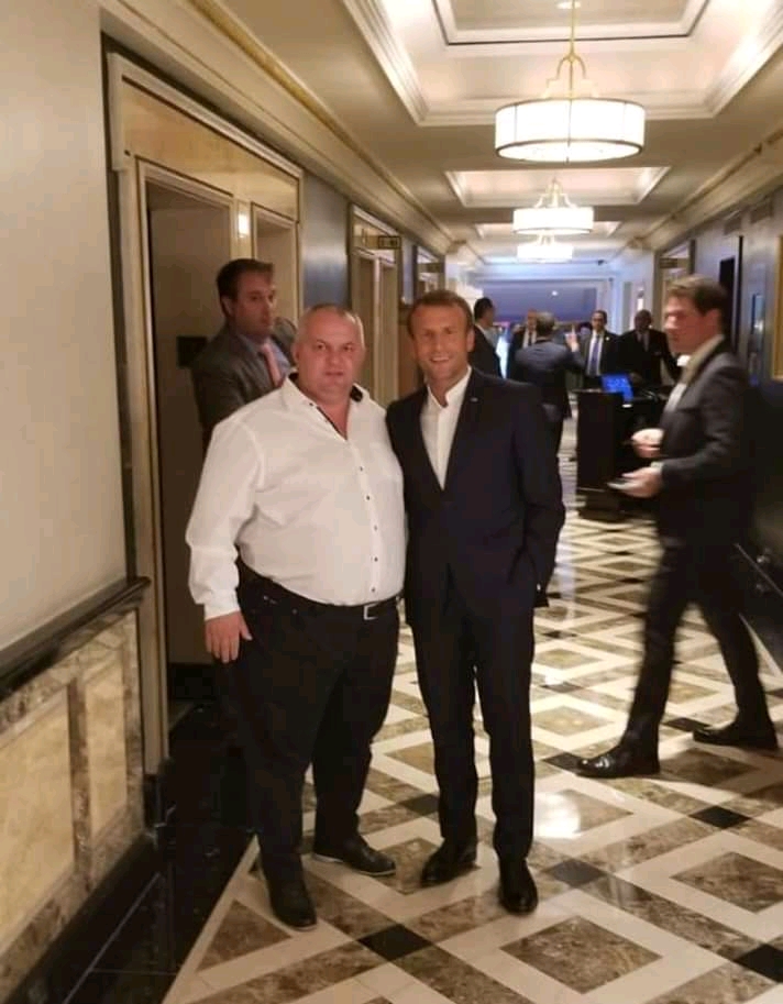 Avram Gal, intalnire bilaterala cu Emanuel Macron