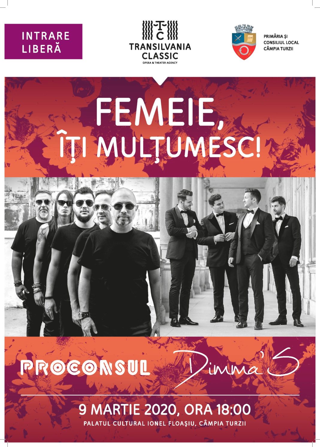 Femeie, îți mulțumesc!” – spectacol dedicat femeilor din Câmpia Turzii