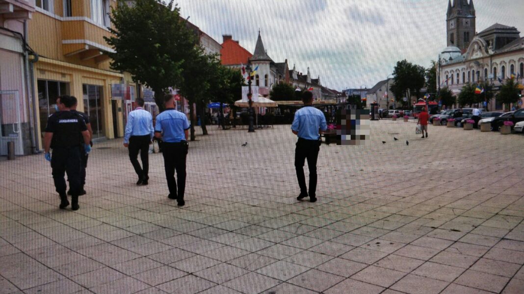 control al polițiștilor la Turda