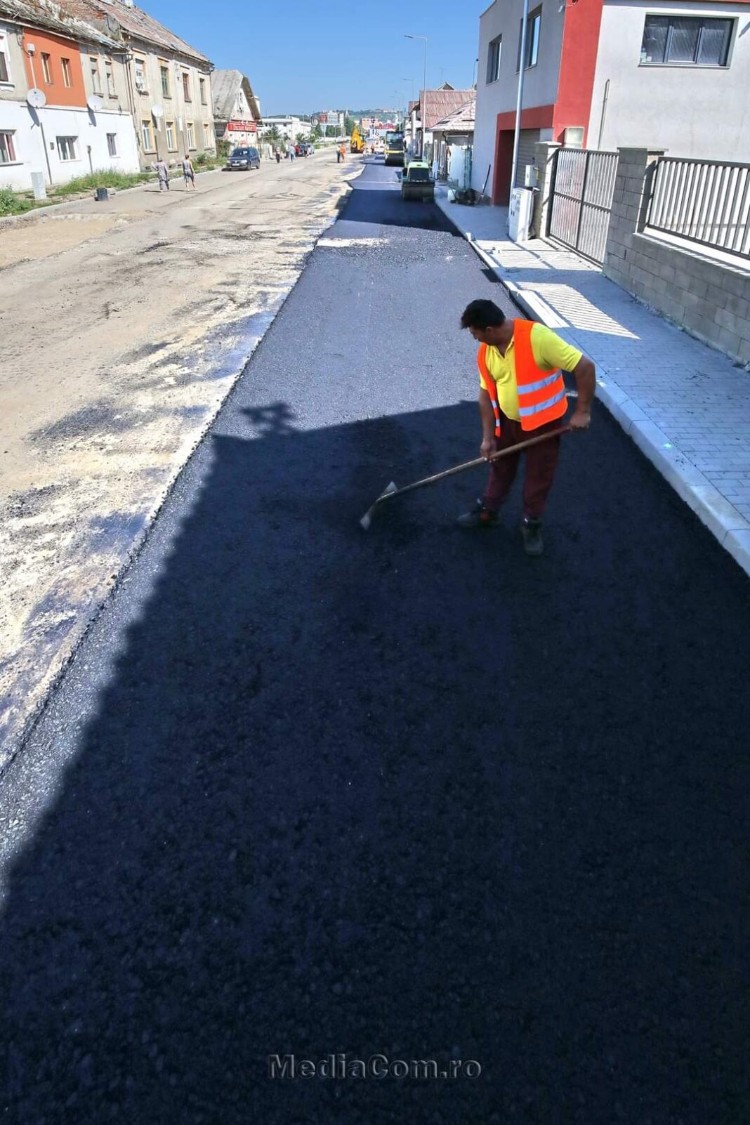 Lucrarile pe strada 22 decembrie din Turda se apropie de final