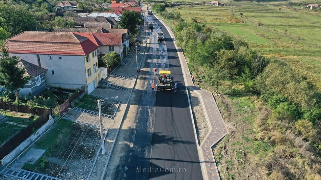 O portiune MARE din strada Alexandru Ioan Cuza a fost finalizata