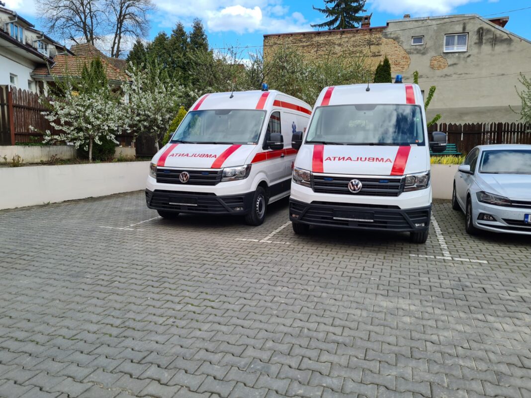 Ambulanțe noi la Spitalul Județean Mureș