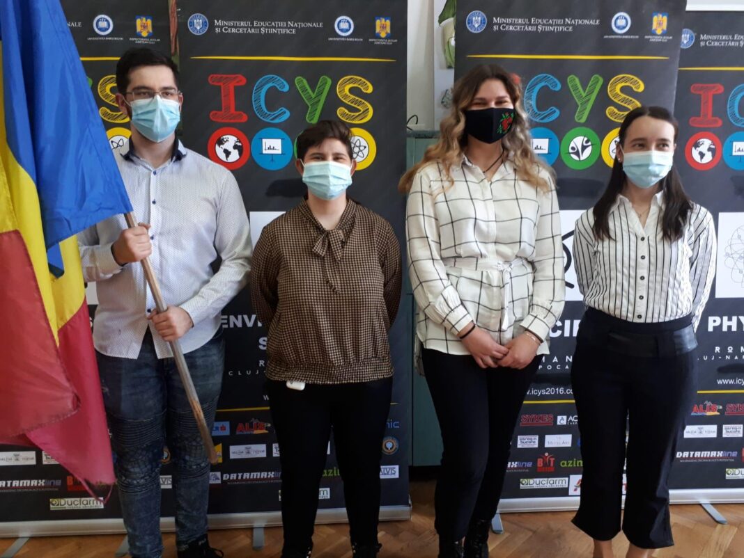 Elevi clujeni premiați la etapa internațională a Concursului Interdisciplinar ,,Conference of Young Scientists”, 2021