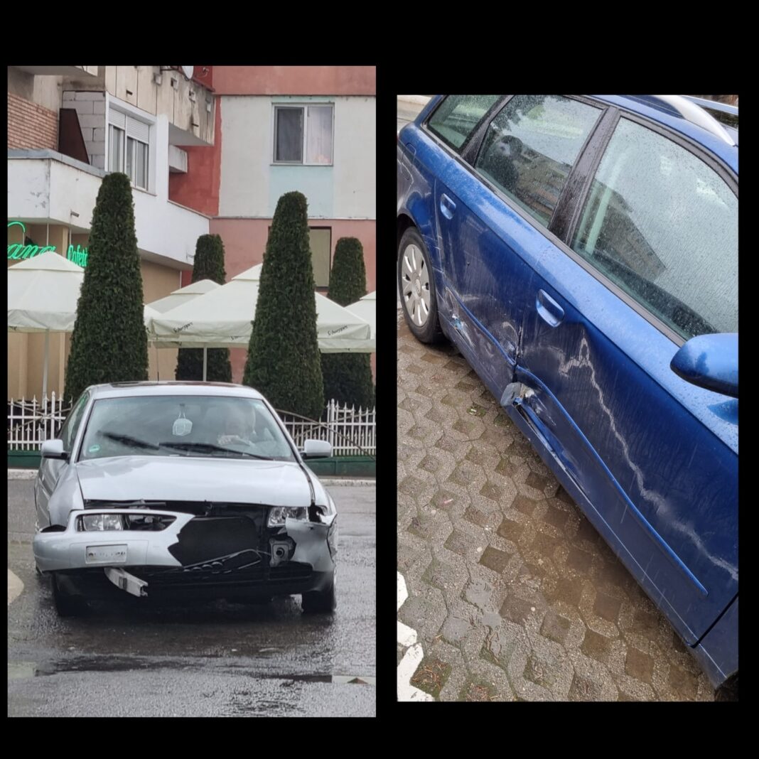 Accident în sensul giratoriu de la Dana – Câmpia Turzii