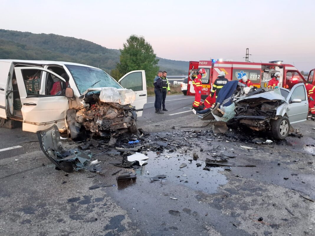 Accident rutier GROAZNIC cu doi morti la Capusu Mare