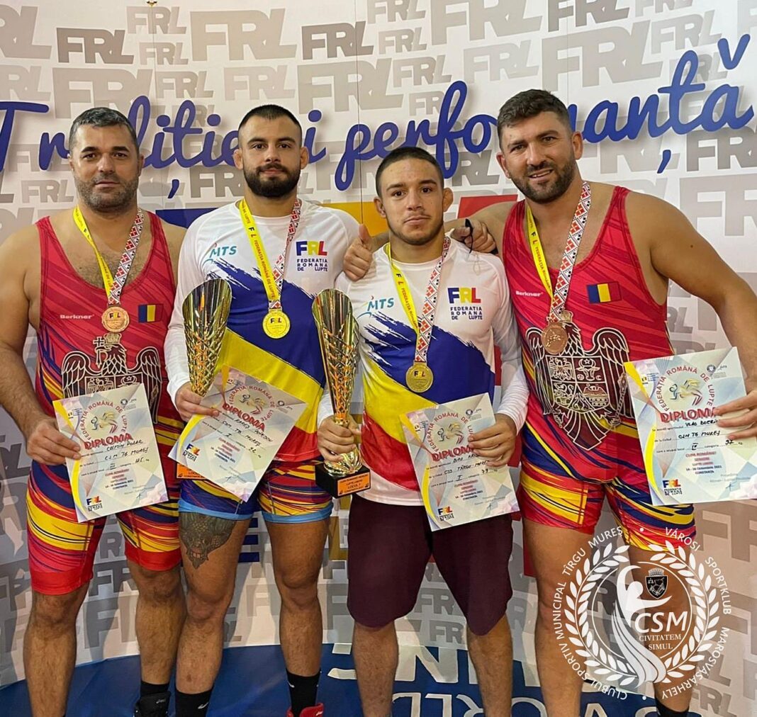 Două medalii de aur şi două de bronz la Cupa României pentru CSM Târgu Mureș