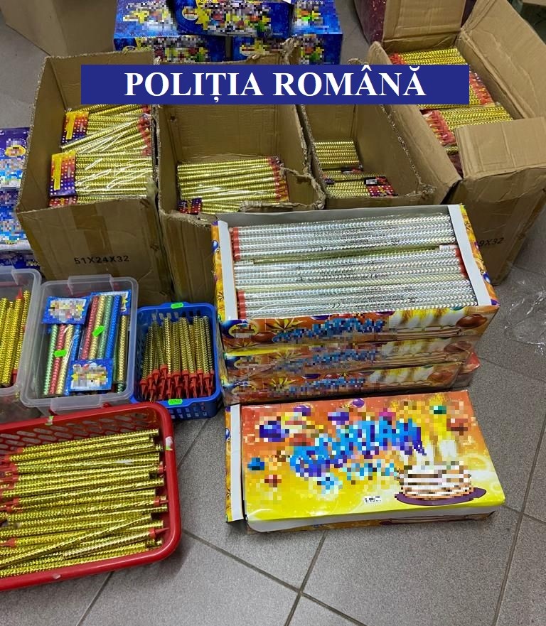 Atenţie angajatori la comercializarea ilegală a articolelor pirotehnice!