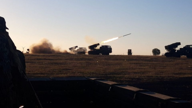 Militarii turdeni se pregătesc să plece în Polonia – azi au executat trageri la Capu Midia