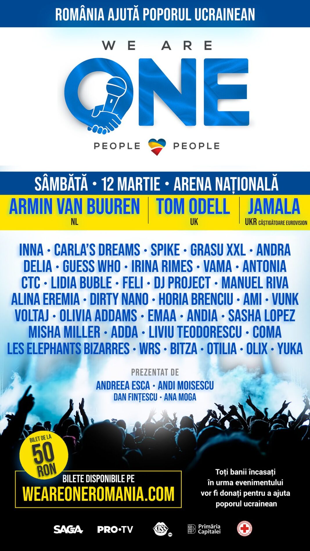 Super-concertul „We are one!” se vede LIVE și la Turda TV
