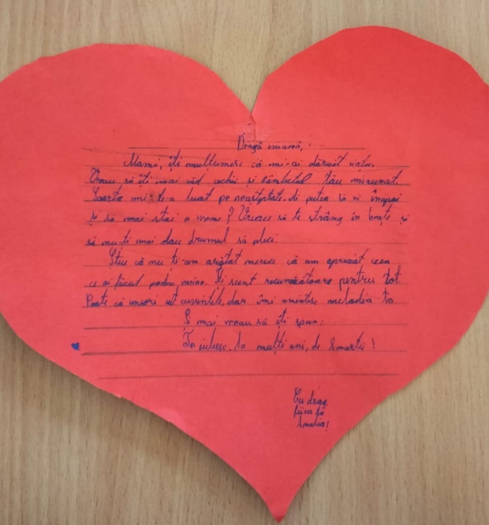 Concursul „Scrisoare pentru MAMA” și-a desemnat câștigătorii 