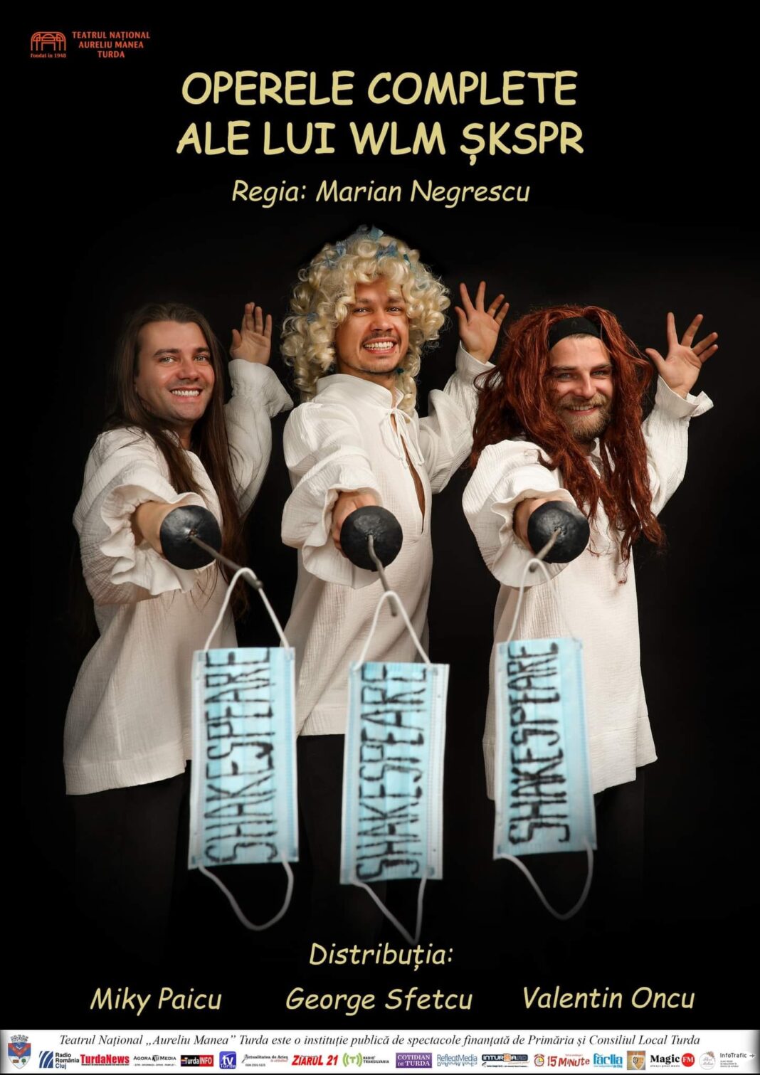 Spectacol bazat pe operele lui W. Shakespeare, în premieră la TNAMT