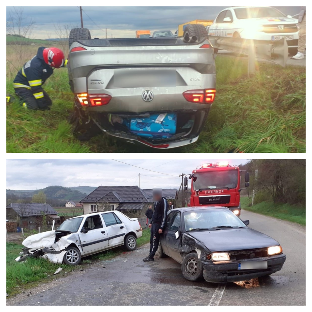 Accident rutier cu 3 victime, la Baisoara