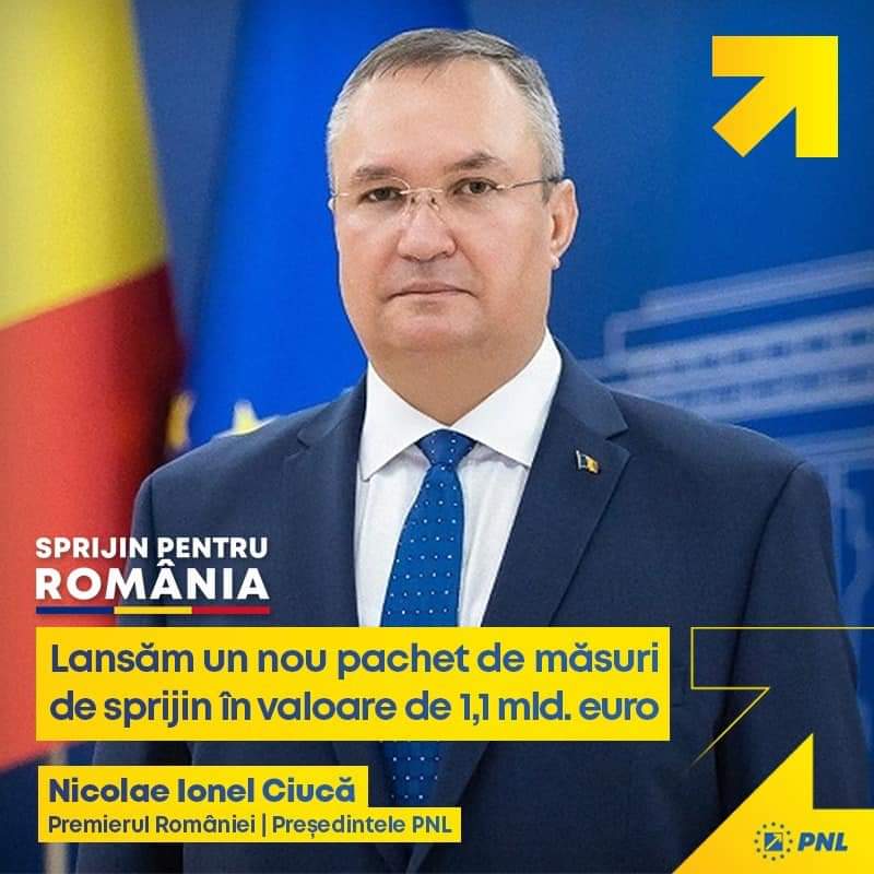 Pachet de 1.1 miliarde de euro pentru romani! Premierul, Ciuca, a facut anuntul!