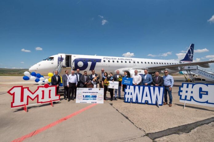 1 milion pasager - Aeroport Cluj