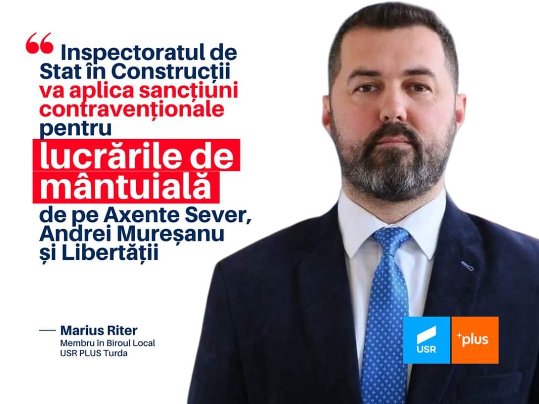 Inspectoratul de Stat in Constructii aplica AMENZI pentru asfaltarile de la Turda