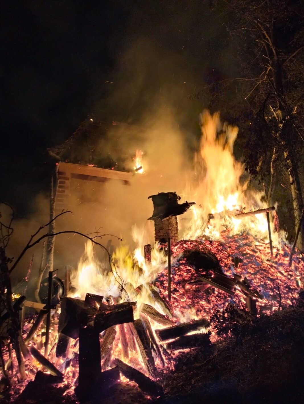 Incendiu la Grindeni