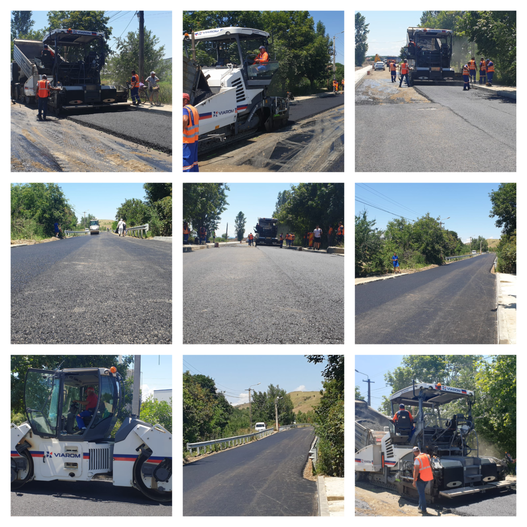 ❗📢Se asfaltează strada spre cartierul LUT ❗📢