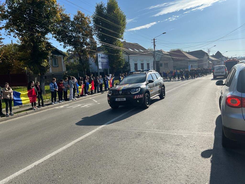 Doi elevi ai CNMV Turda au alergat in Stafeta Veteranilor Invictus