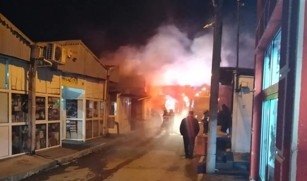 Incendiul din Piata Centrala Turda, rodul unei maini criminale Incendiul din Piata Centrala Turda, rodul unei maini criminale