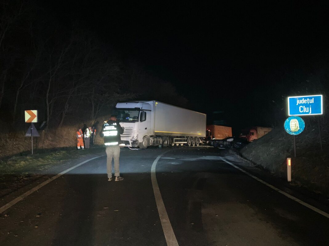 Accident rutier la limita cu judetul Mures