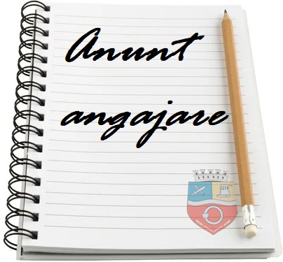 anunt angajare