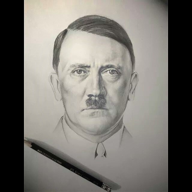 Adolf-Hitler-Drawing-Sketch