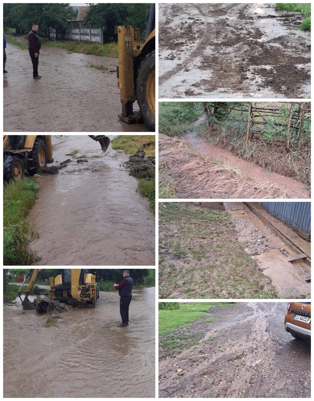 Furtuna a facut dezastru la Frata Furtuna a facut dezastru la Frata