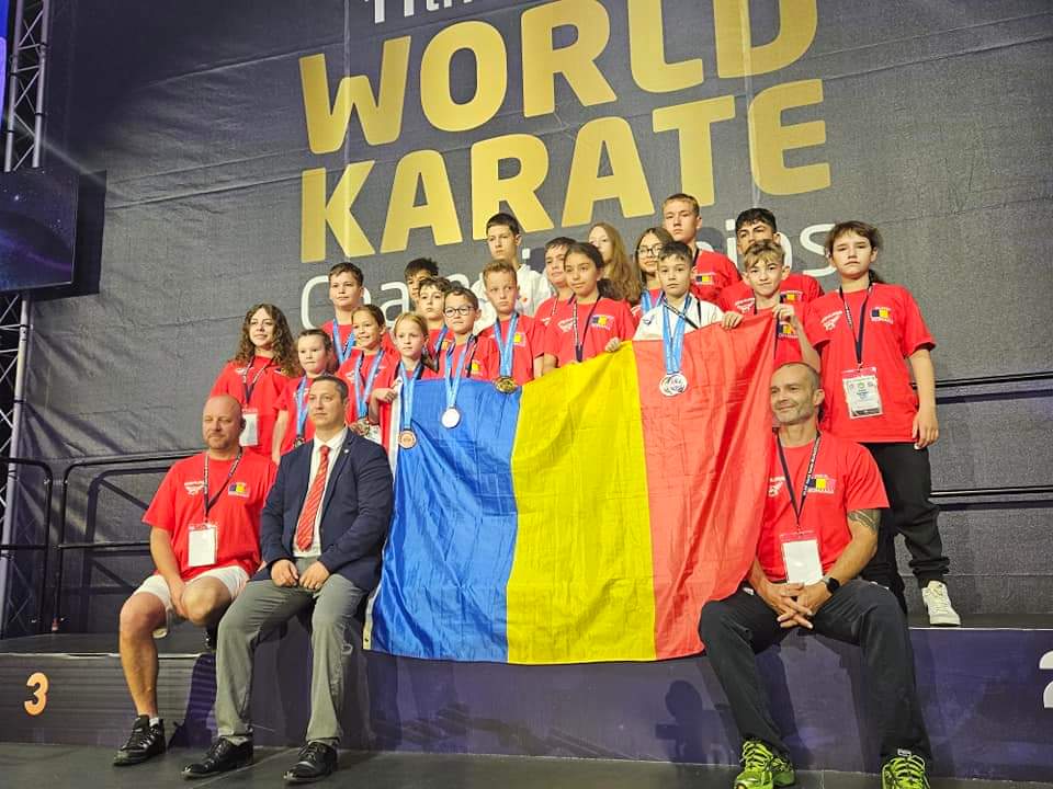 Romania – Campioana Mondiala la Karate WUKF! Vezi ce-au facut Samuraii!