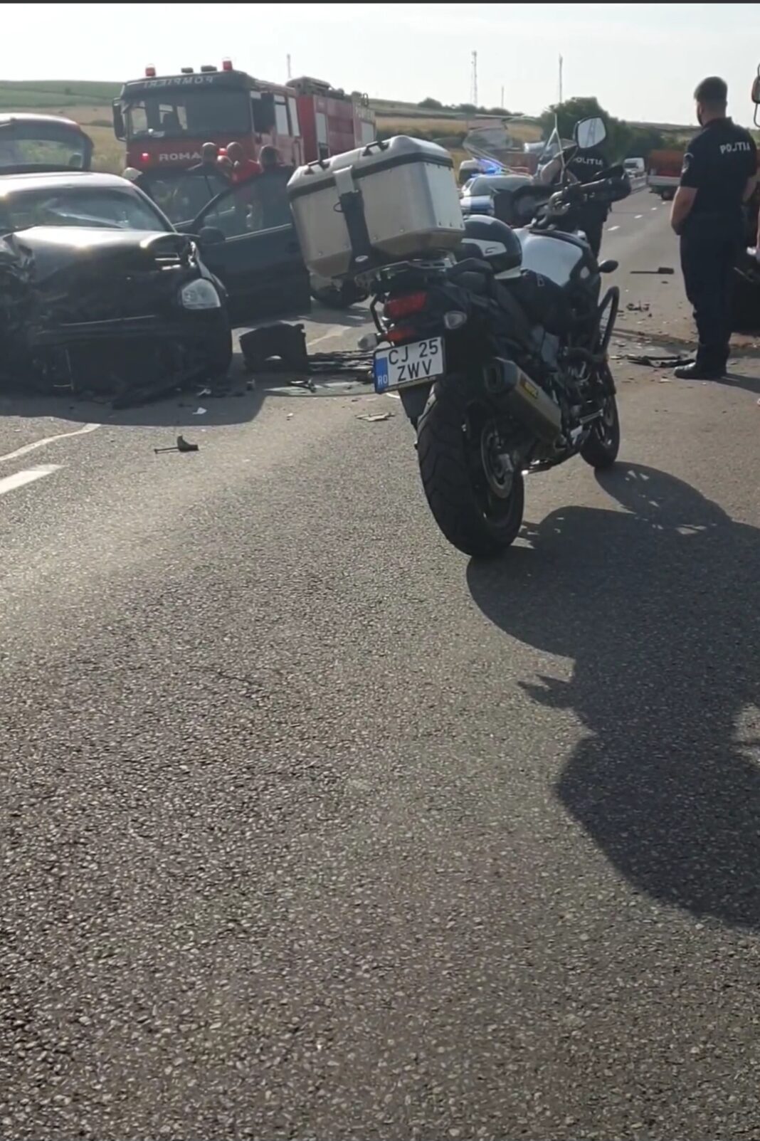 Accident grav langa Tureni