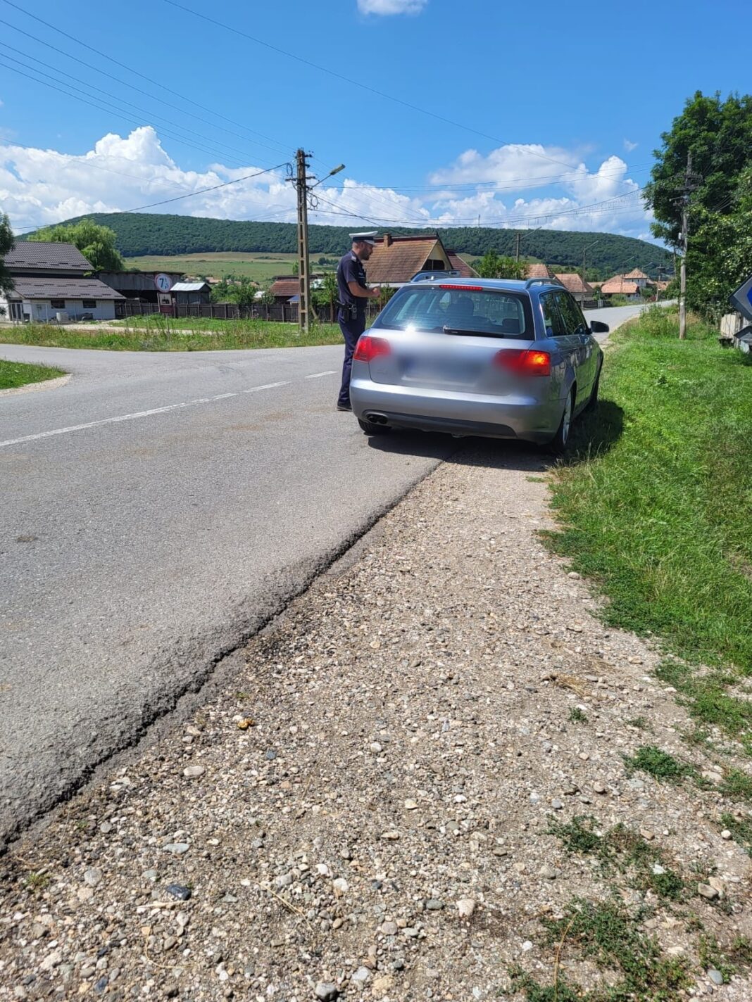 Razie a polițiștilor, în zona Turda