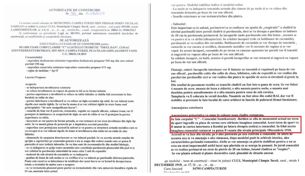 Dorin LOJIGAN: Câmpia Turzii nu are INTERZIS la sport