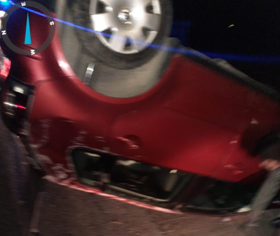 Accident la Savadisla in noaptea de Revelion