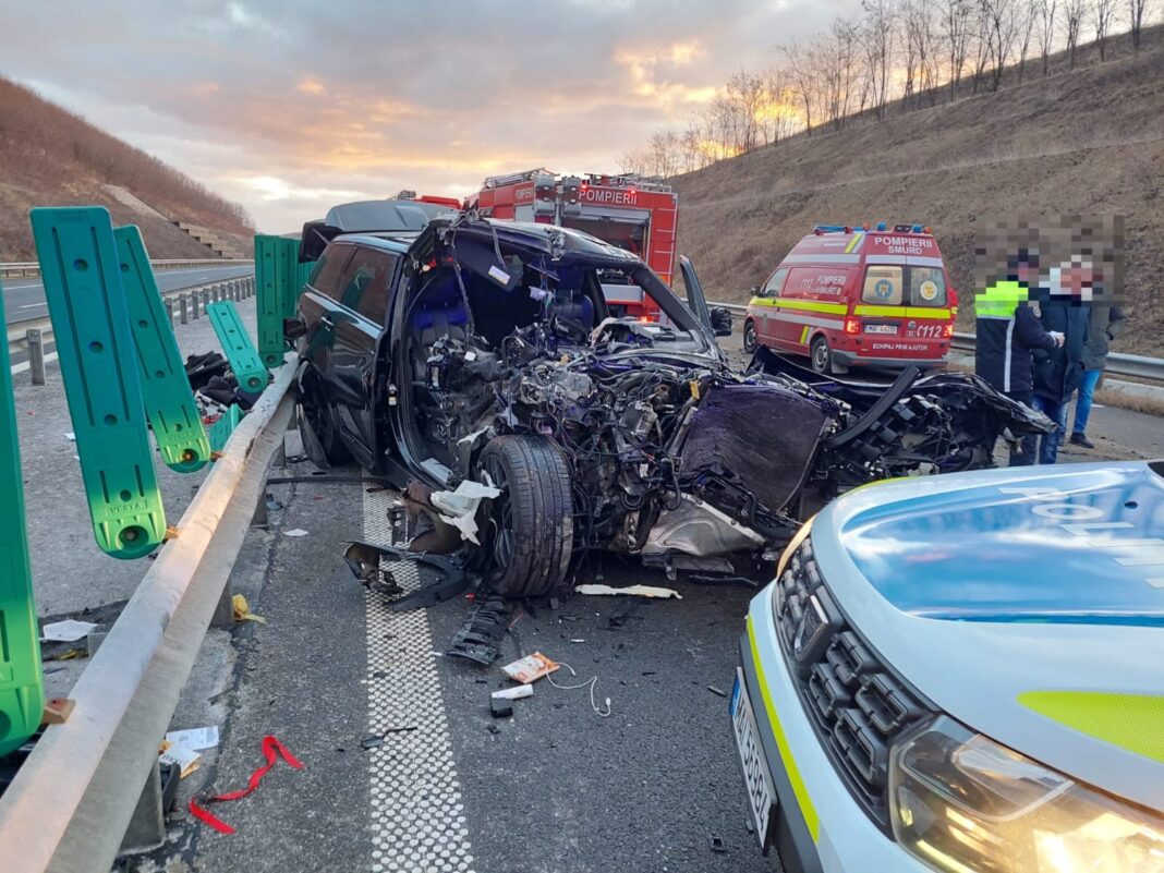 Accident cu un mort, pe A3 Gilău – Nădășelu