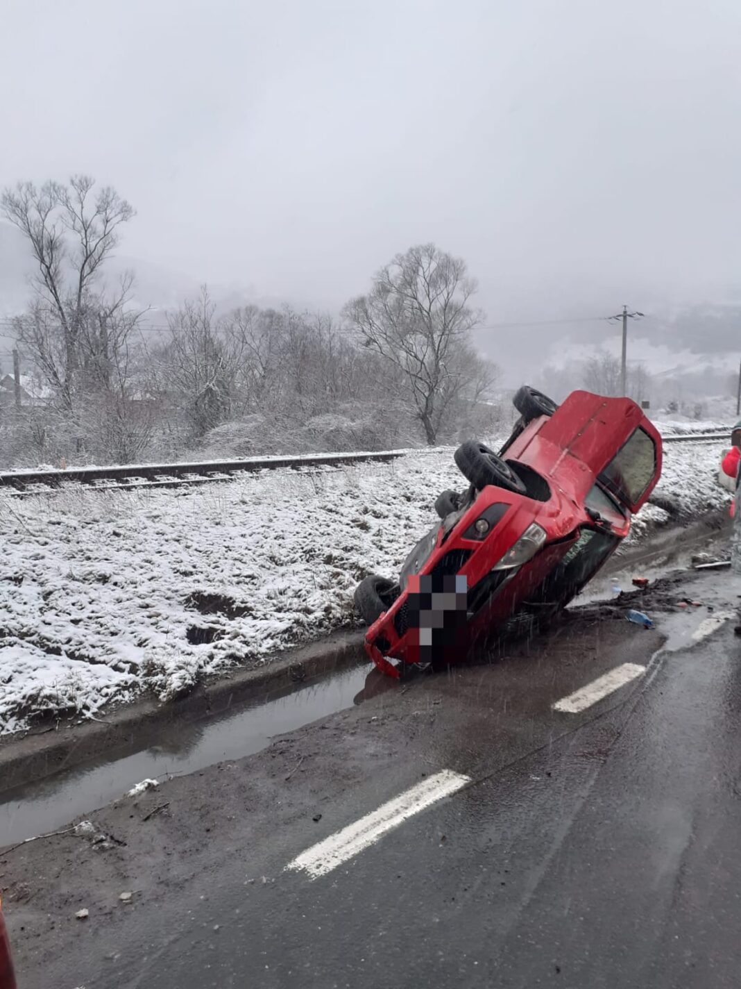 Accident la Bologa – cel mai periculos drum din Cluj „lovește” din nou Accident la Bologa – cel mai periculos drum din Cluj „lovește” din nou