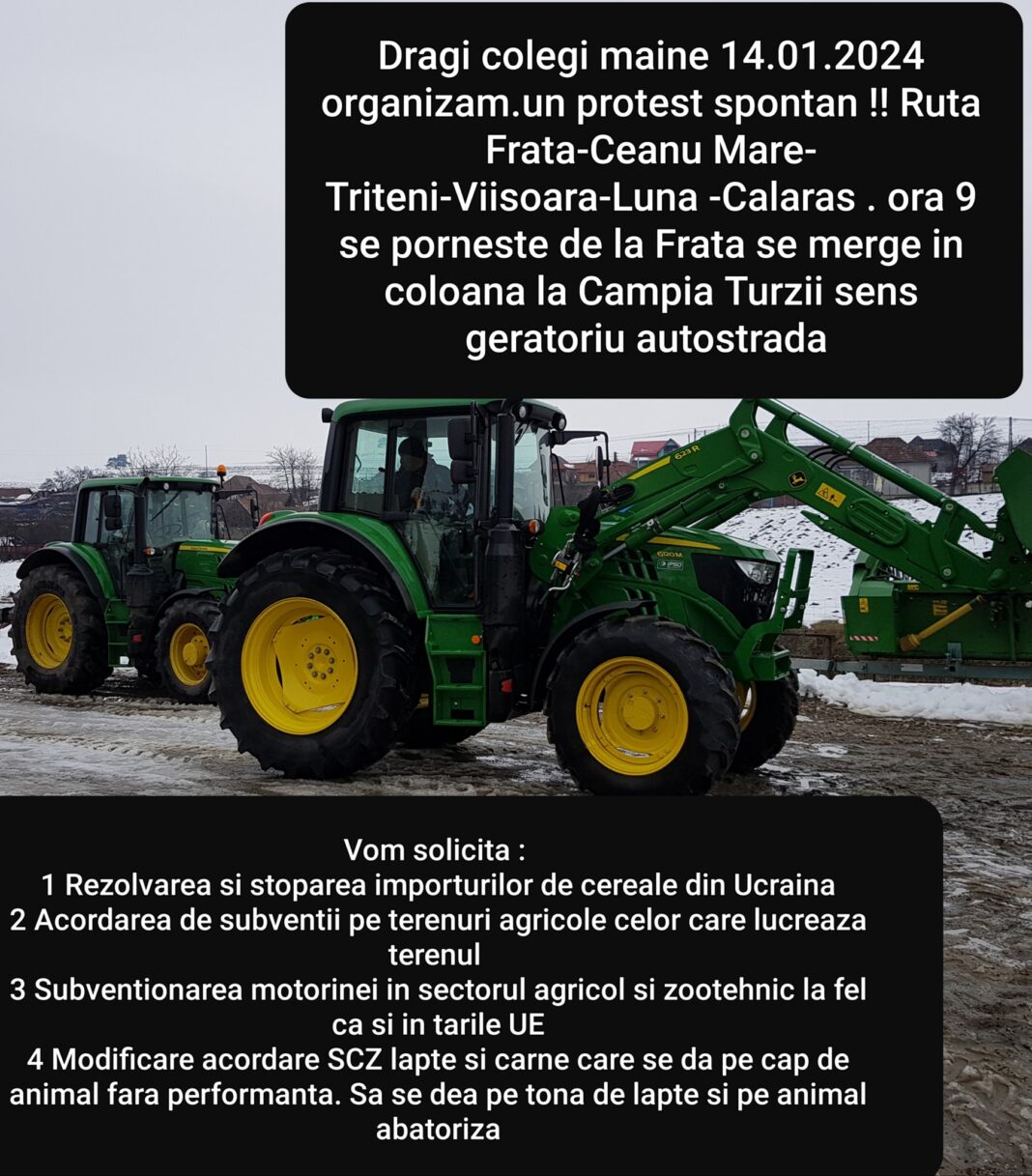 Fermierii iau cu asalt Câmpia Turzii