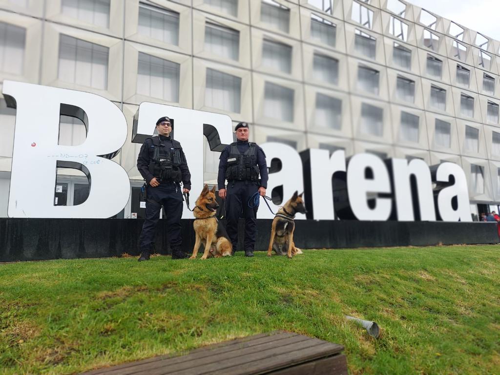 Competiții sportive în siguranță, alături de jandarmii clujeni