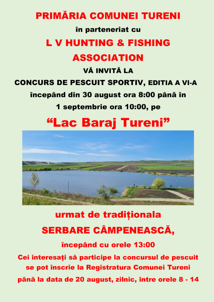 Afis Concurs Pescuit 2024