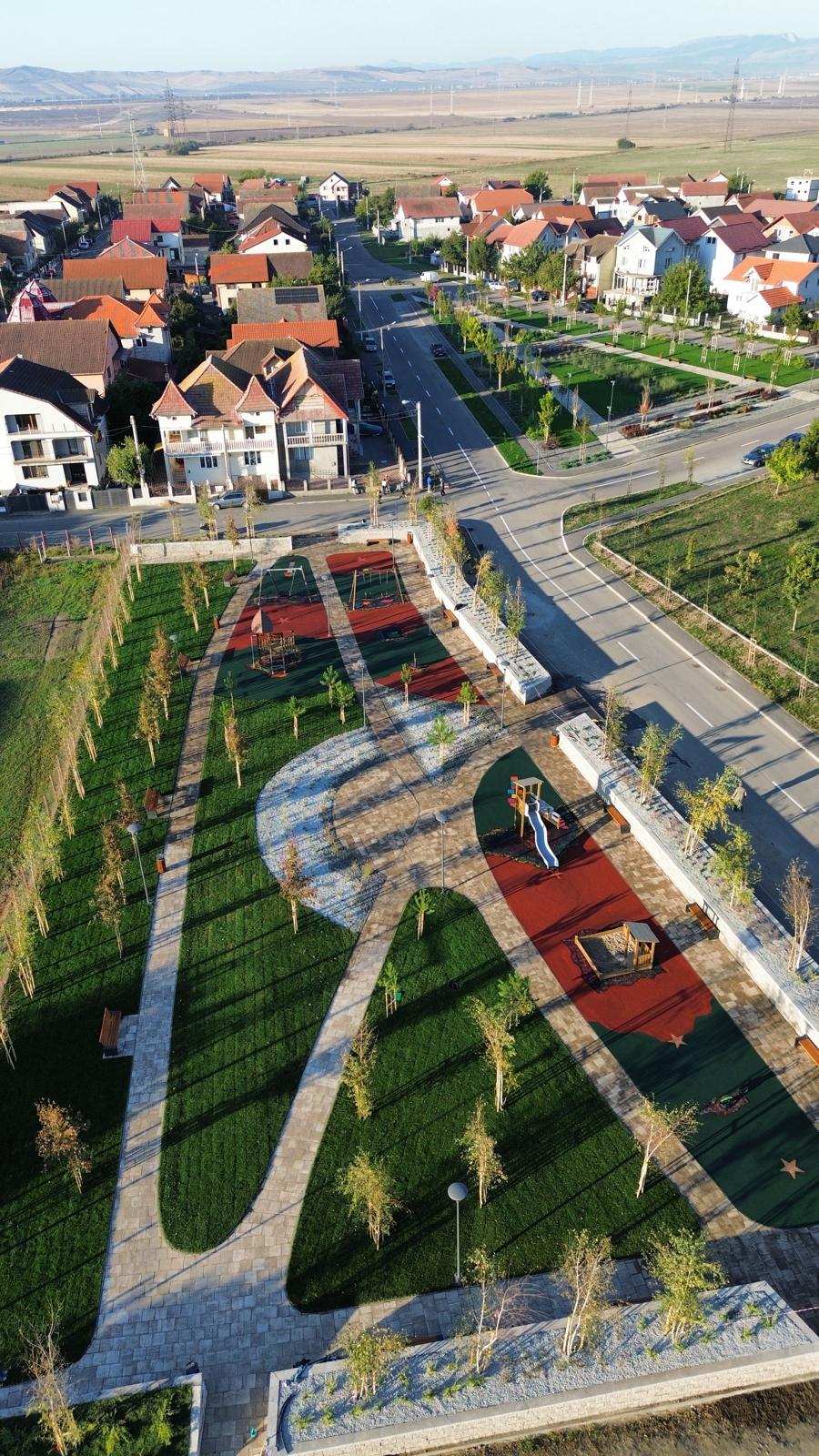 Ce parc mișto a făcut primarul din Câmpia Turzii Ce parc mișto a făcut primarul din Câmpia Turzii