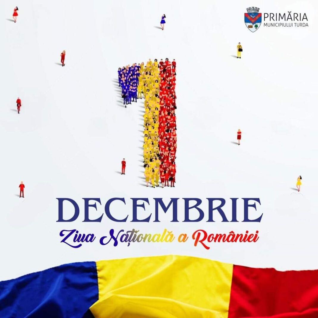 De 1 decembrie Turda sărbătorește Ziua Națională a României! De 1 decembrie Turda sărbătorește Ziua Națională a României!