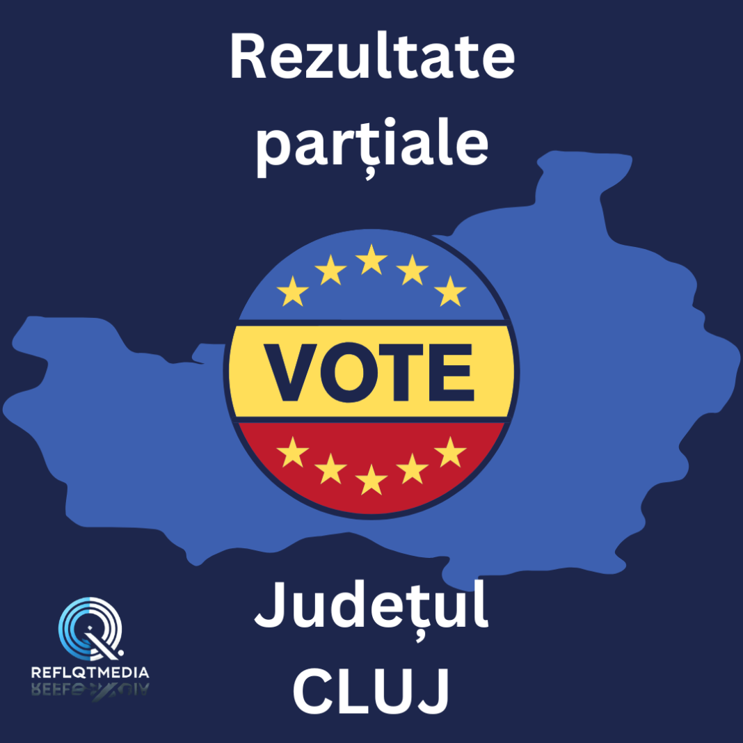 Rezultate parțiale, județul CLUJ, orele 22:00 Rezultate parțiale, județul CLUJ, orele 22:00