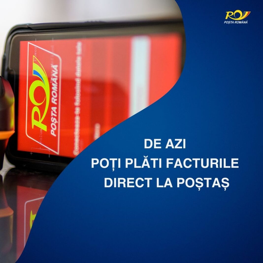 Românii pot plăti facturile direct la poștaș Românii pot plăti facturile direct la poștaș
