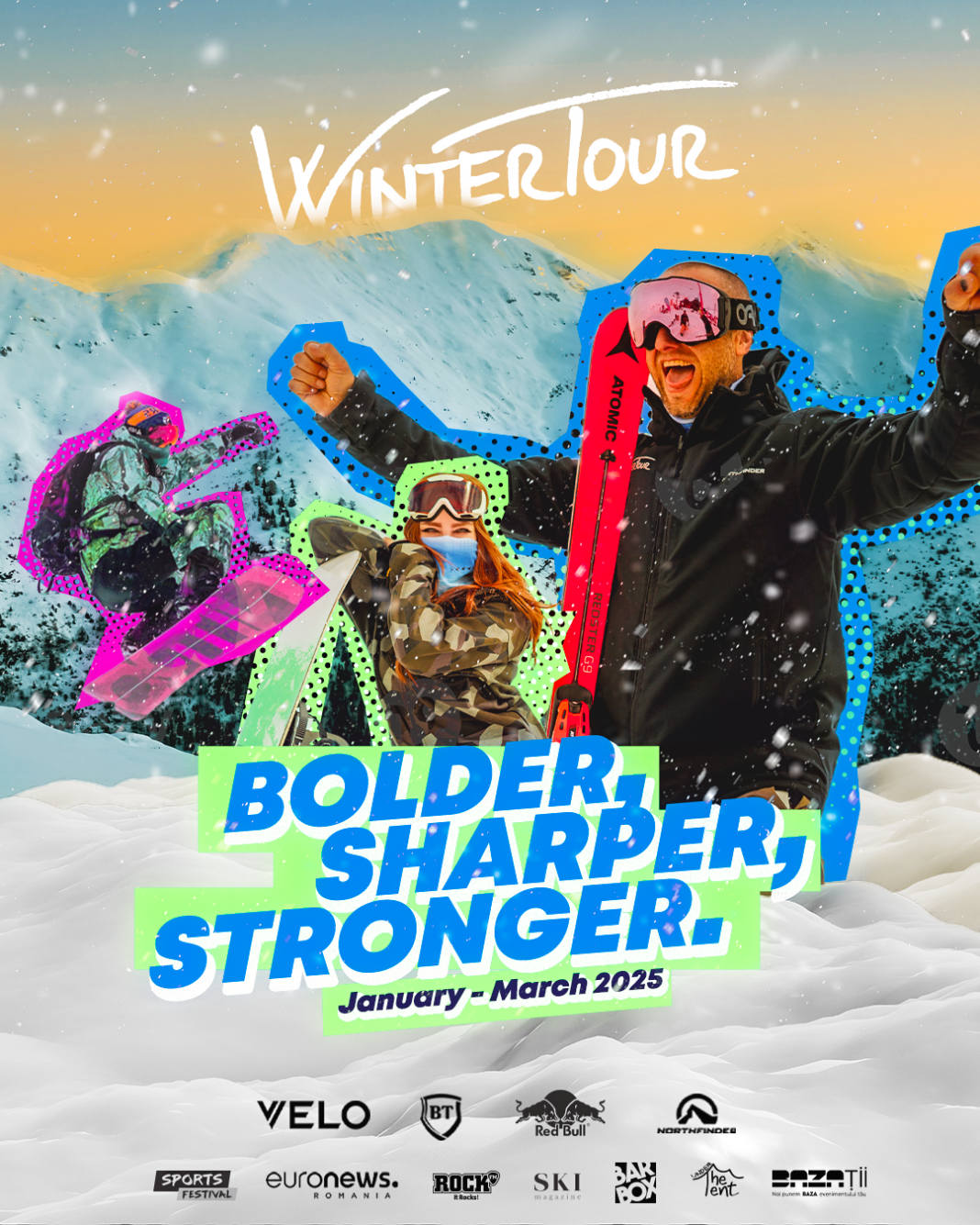WINTER TOUR revine în forță pe pârtiile din țară!