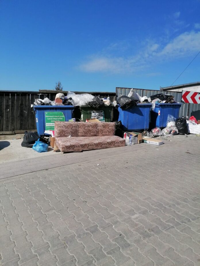 george enescu -punct de colectare deseuri