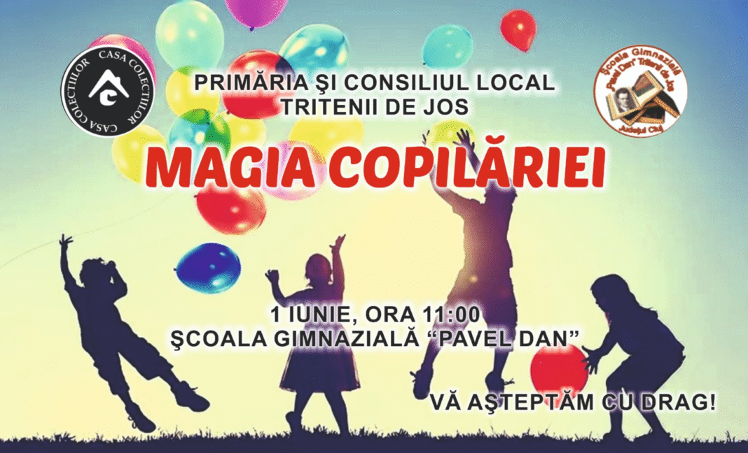 🎈 MAGIA COPILĂRIEI prinde viață la Tritenii de Jos! 🎈