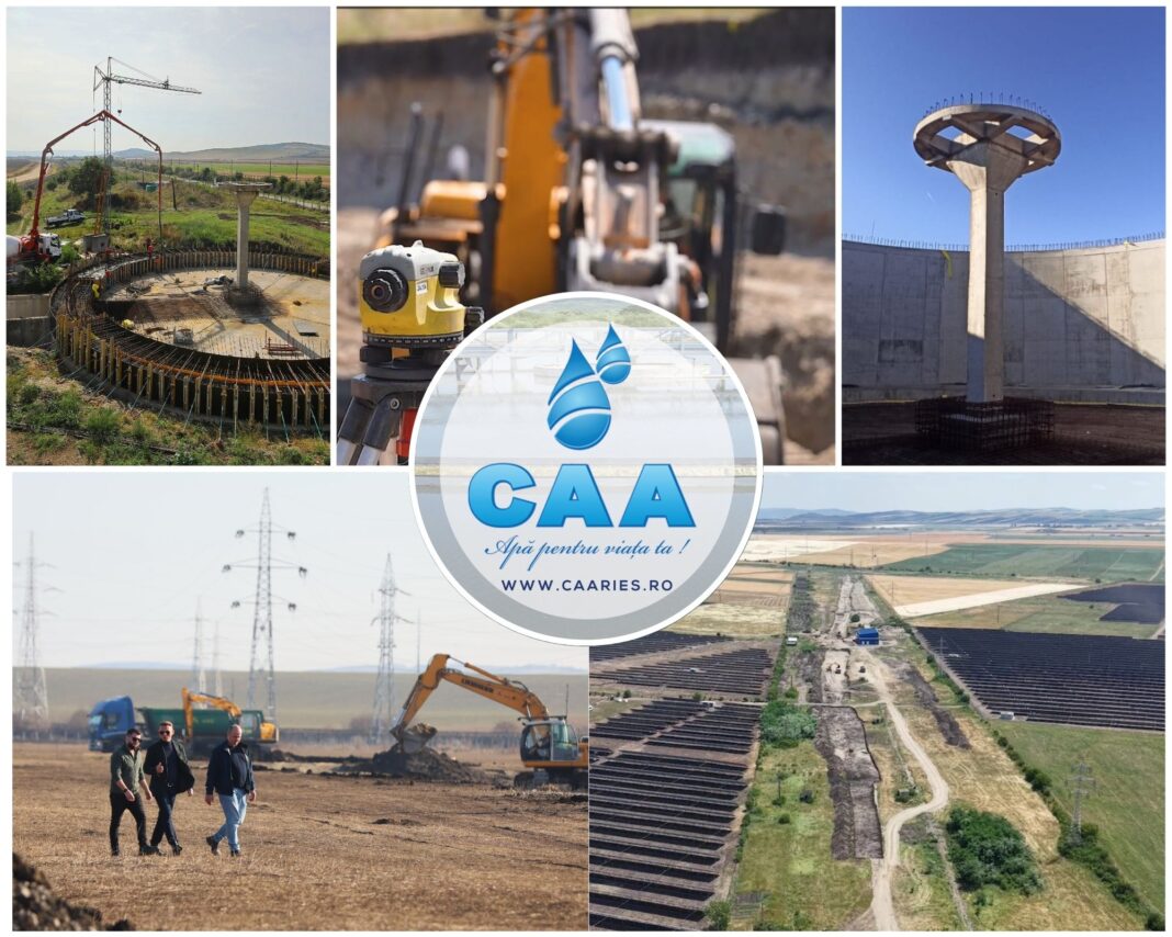 CL-2 – „EXTINDEREA ȘI REABILITAREA STAȚIILOR DE TRATARE APĂ POTABILĂ ȘI A CONDUCTELOR DE ADUCȚIUNE ÎN SISTEMUL ZONAL DE ALIMENTARE CU APĂ CÂMPIA TURZII”, peste 70% progres fizic de execuție a lucrărilor