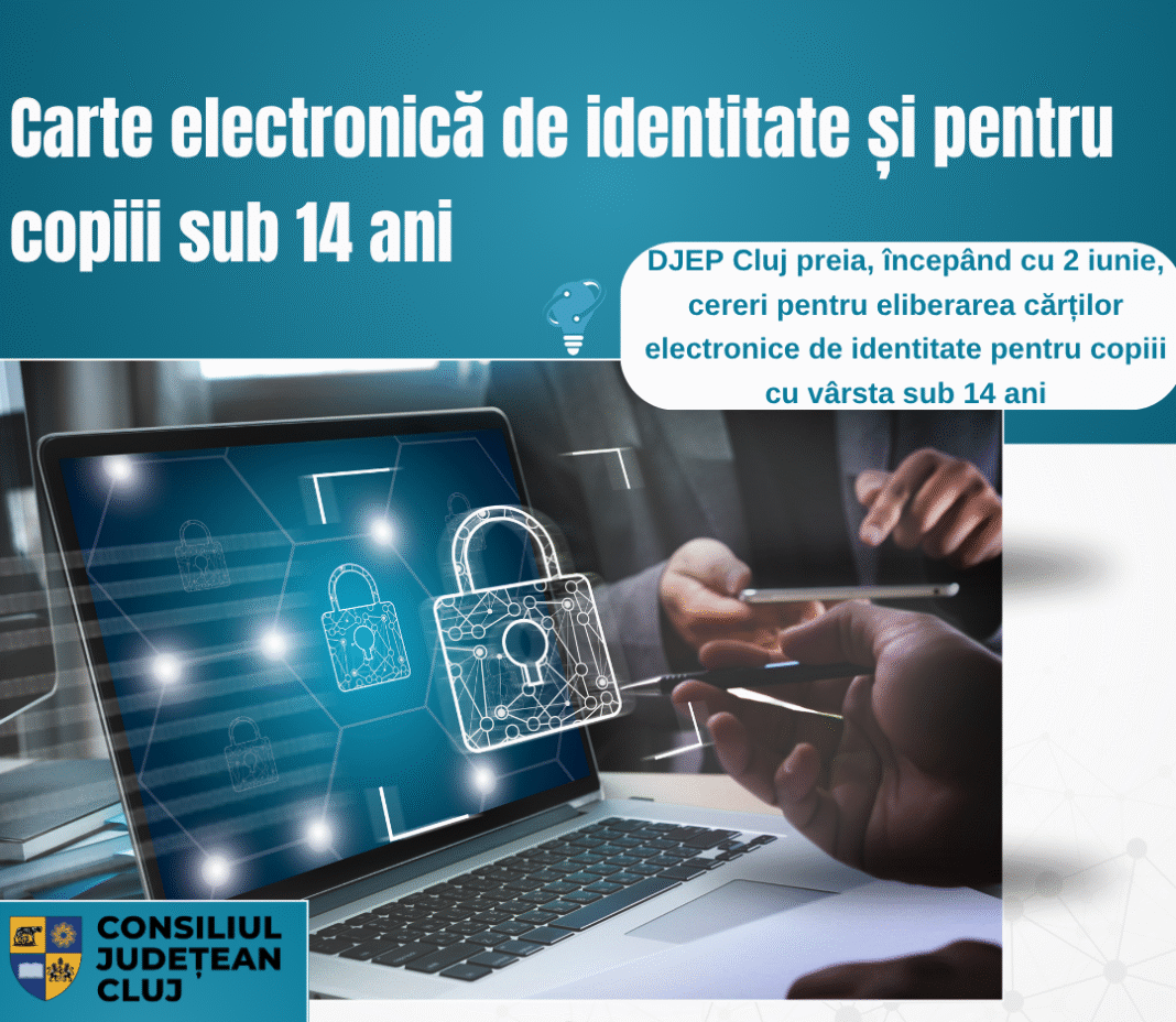 Carte electronică de identitate și pentru copiii sub 14 ani