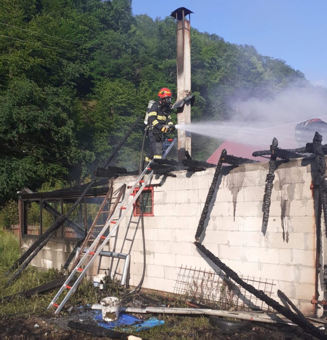 Incendiu Valea Ierii